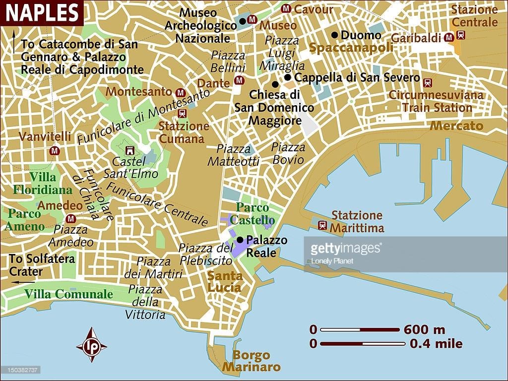 neapolis miesto žemėlapis