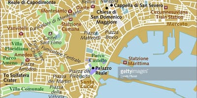 Neapolis miesto žemėlapis