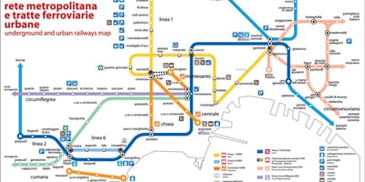 Neapolis miesto žemėlapis